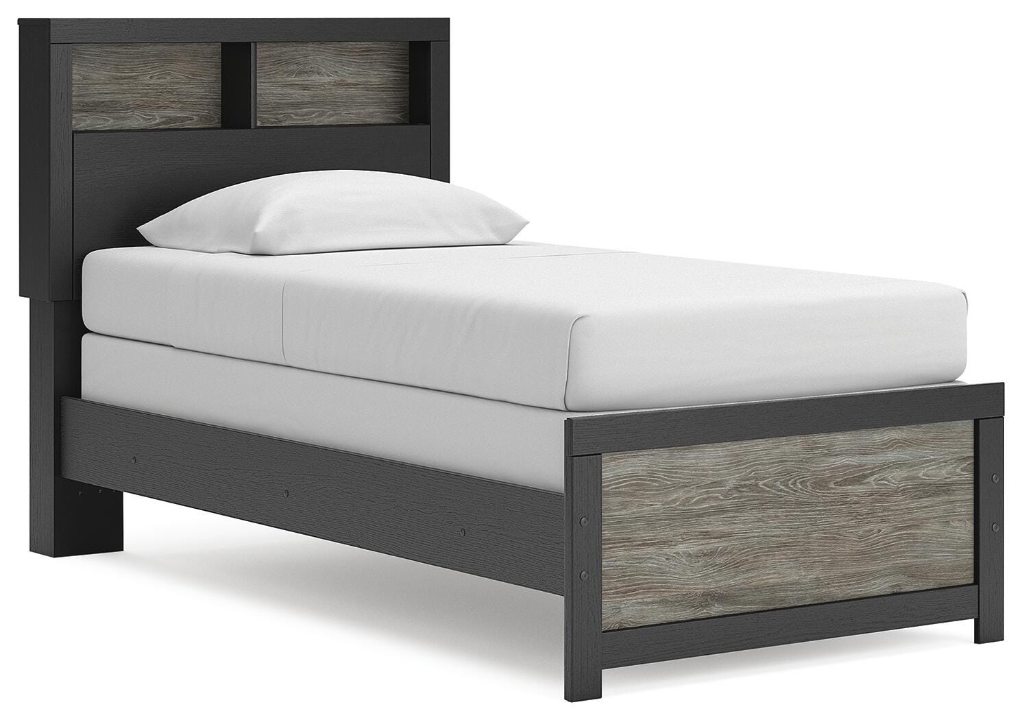 Broachmyn Bookcase Bed, Dresser and Mirror