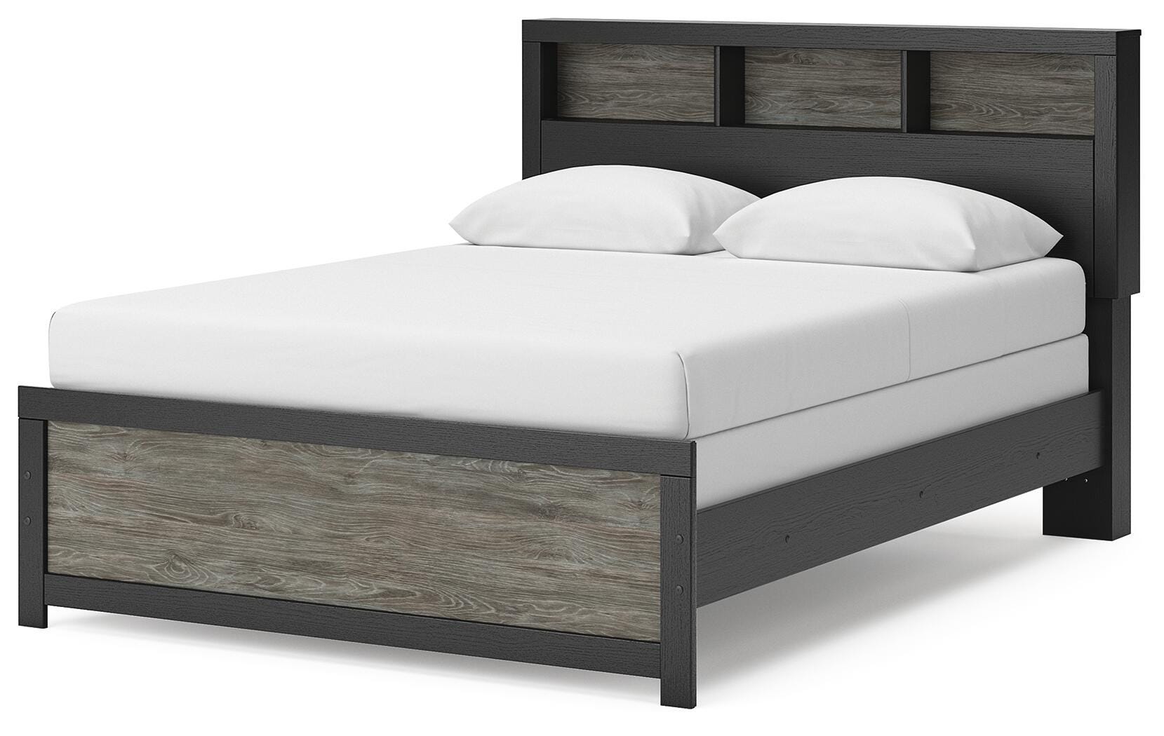 Broachmyn Bookcase Bed, Dresser and Mirror