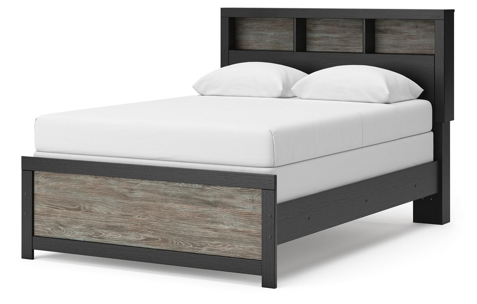 Broachmyn Bookcase Bed, Dresser and Mirror
