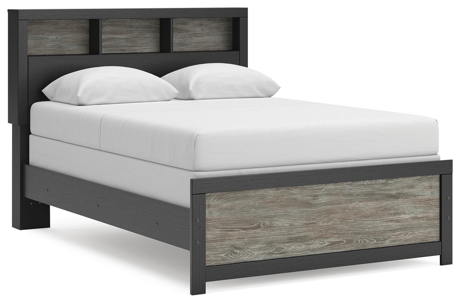 Broachmyn Bookcase Bed, Dresser and Mirror