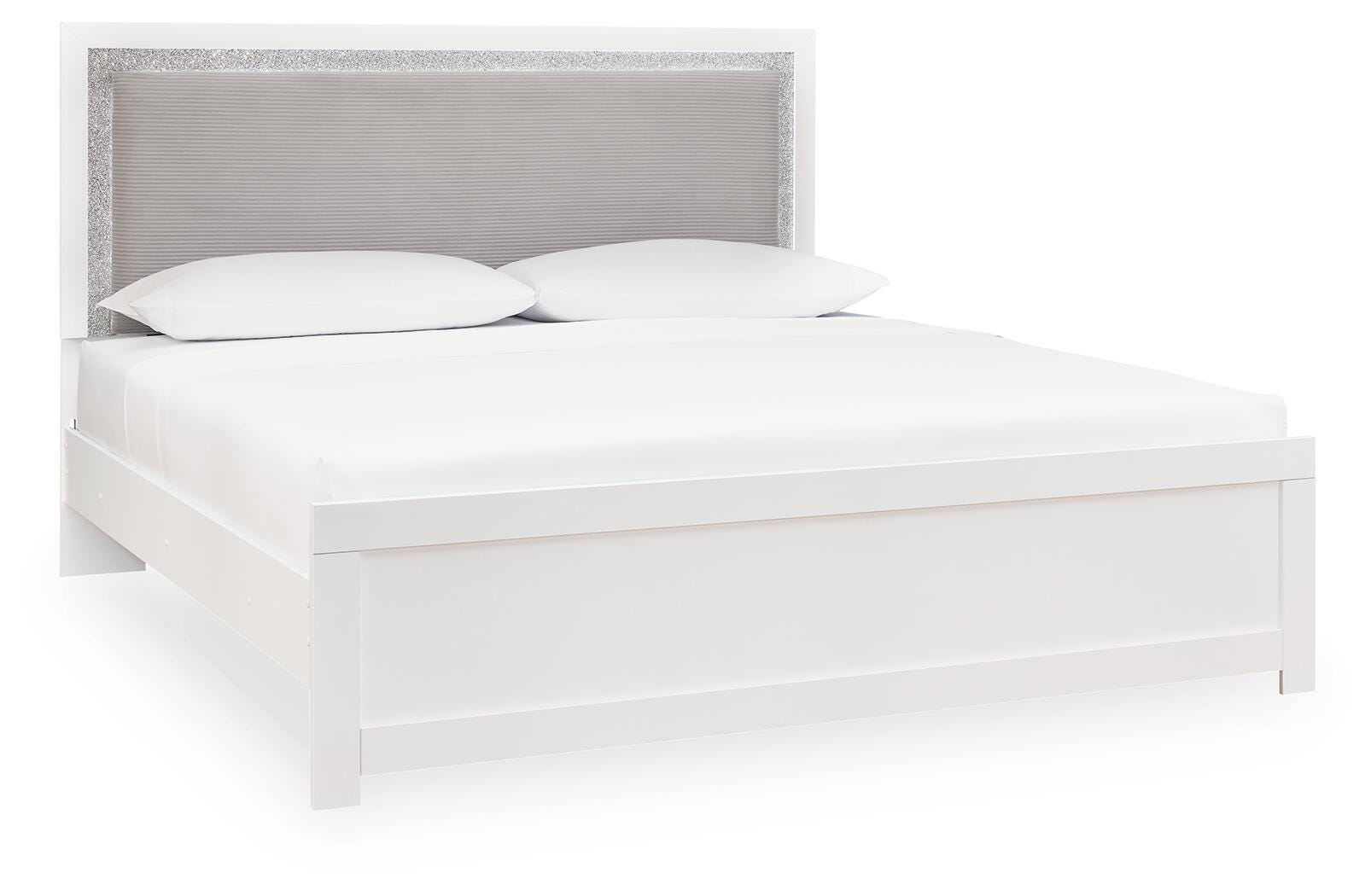 Maeling Upholstered Panel Bed
