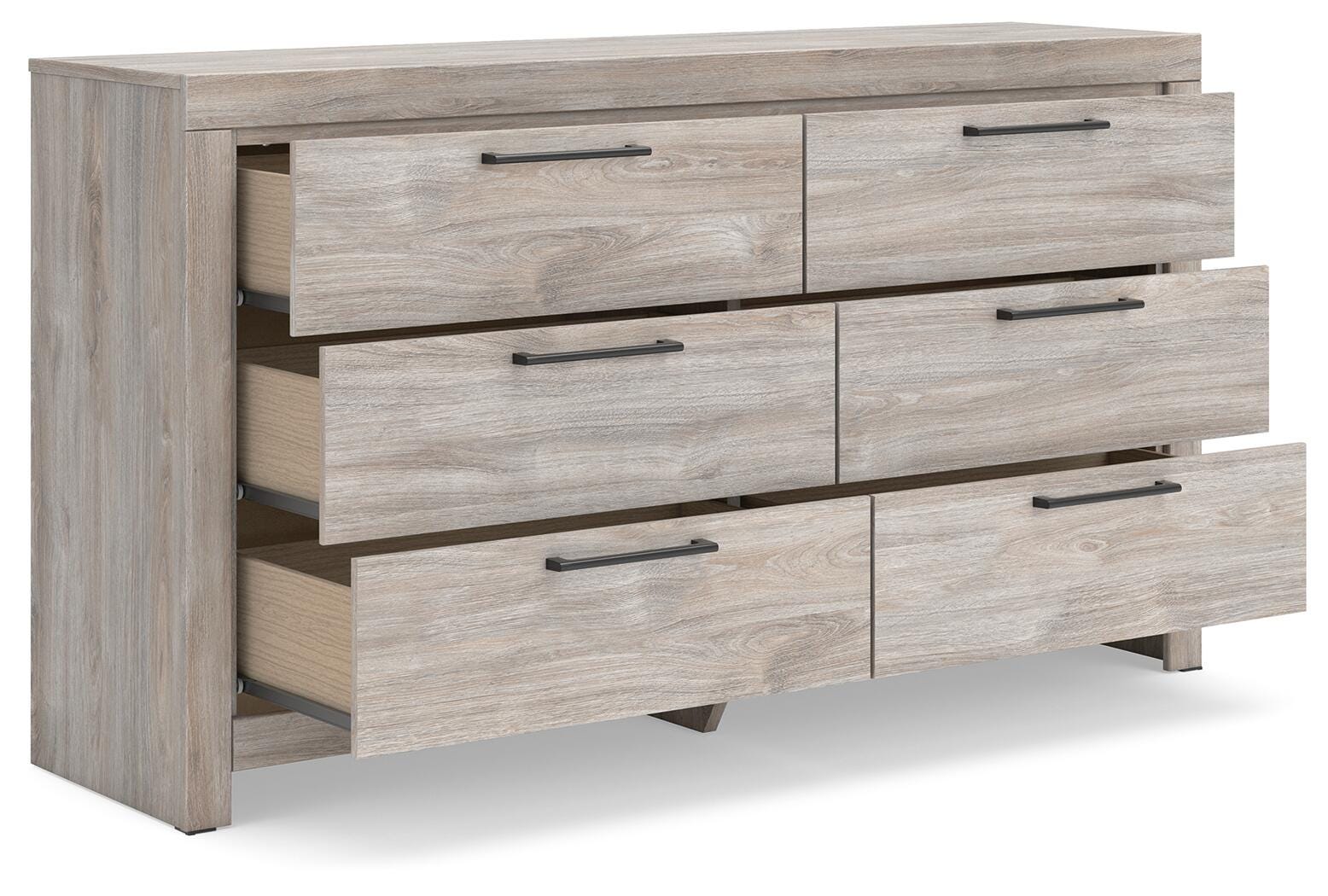Broachmyn Panel Bed, Dresser and Nightstand