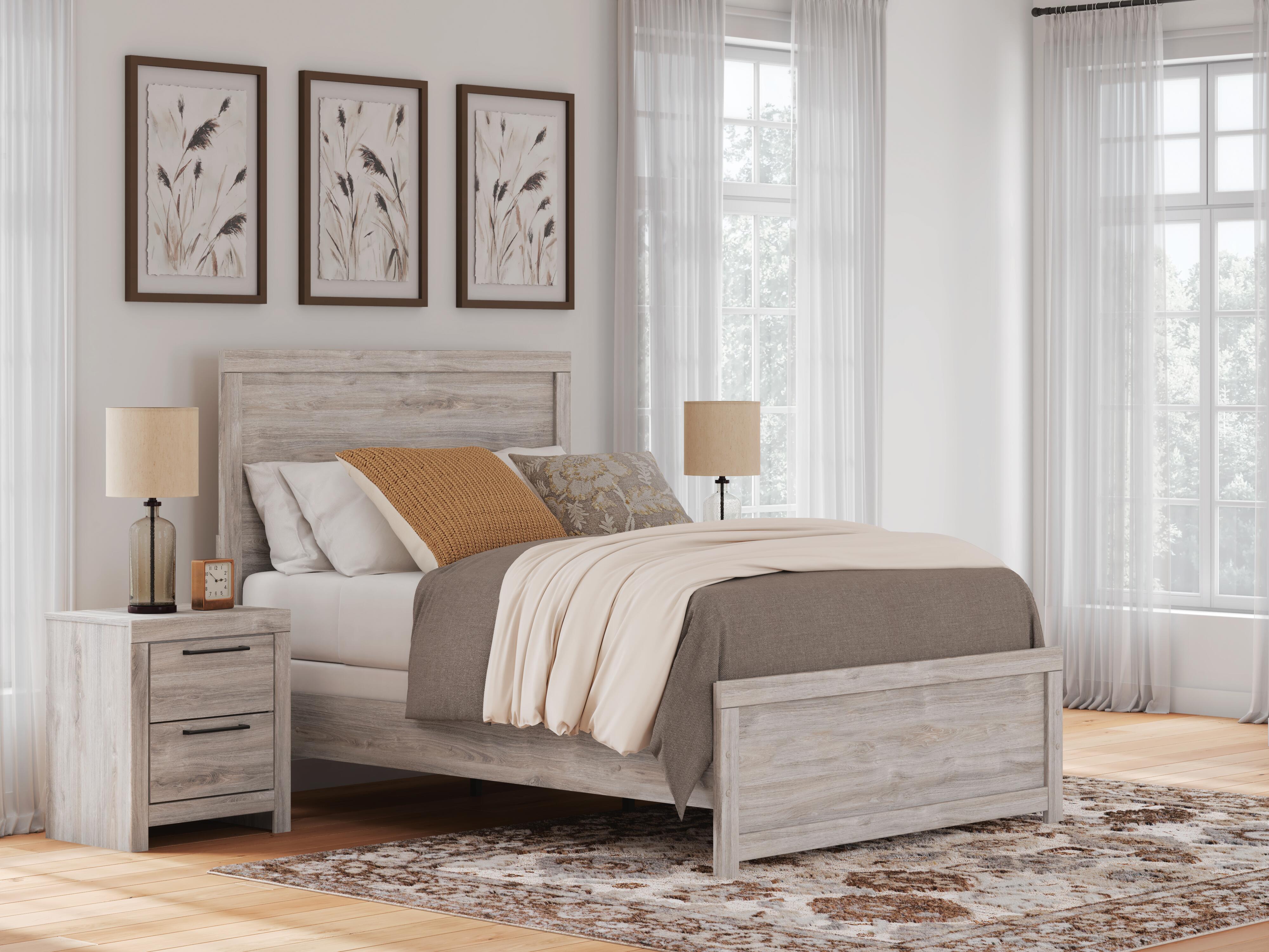 Broachmyn Panel Bed, Dresser and Mirror
