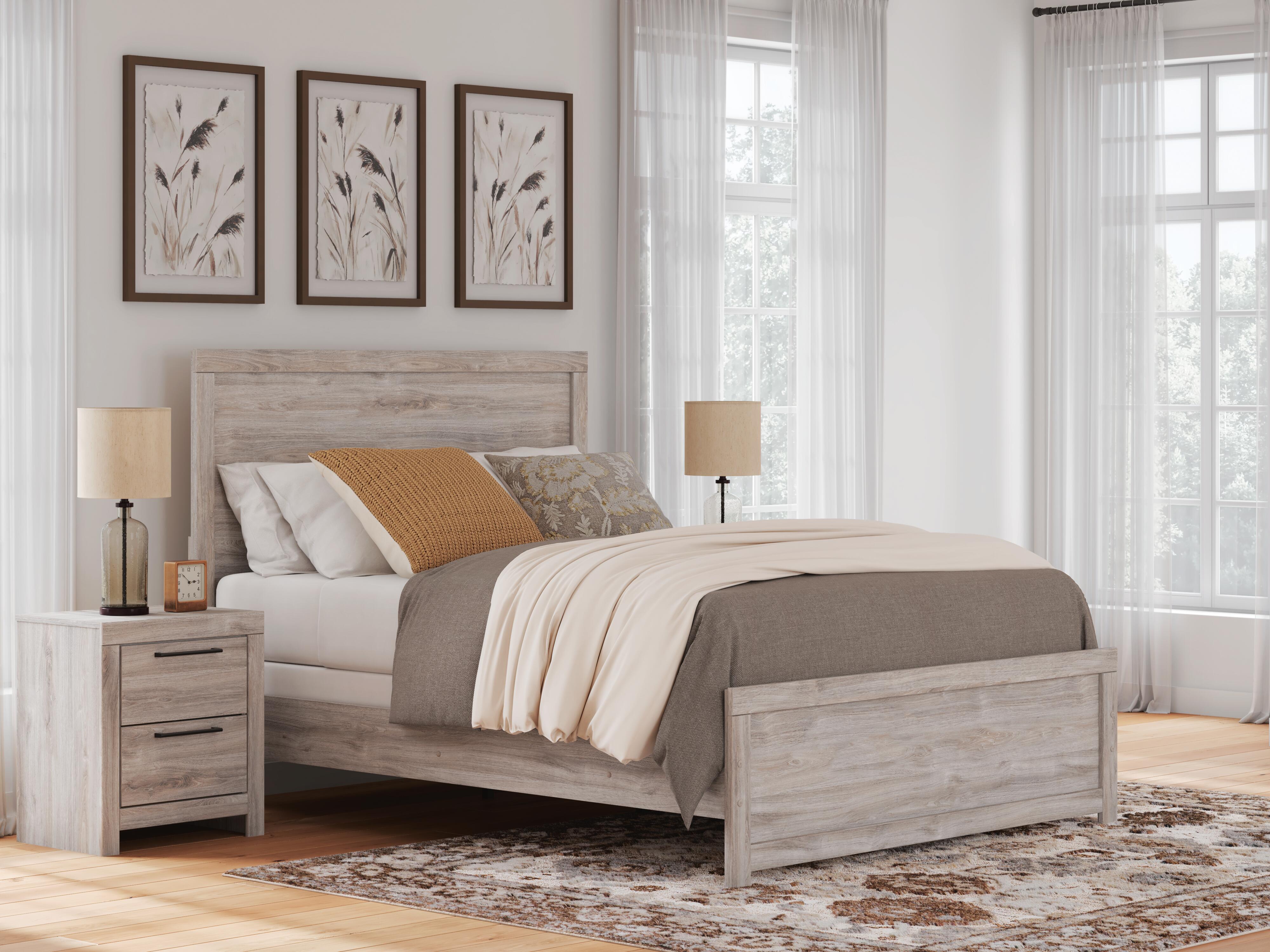 Broachmyn Panel Bed, Dresser and Nightstand