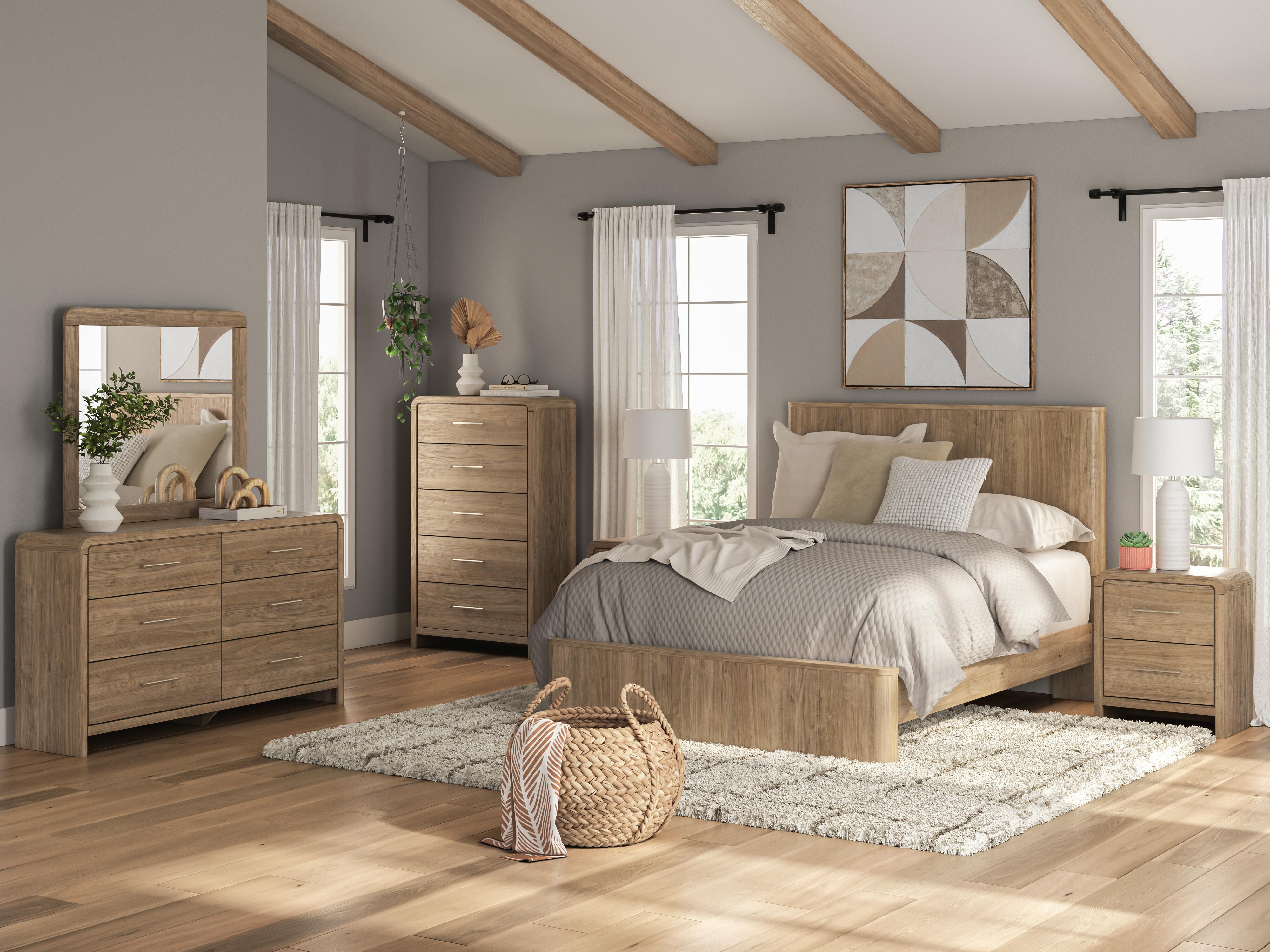 Gramburg Panel Platform Bed