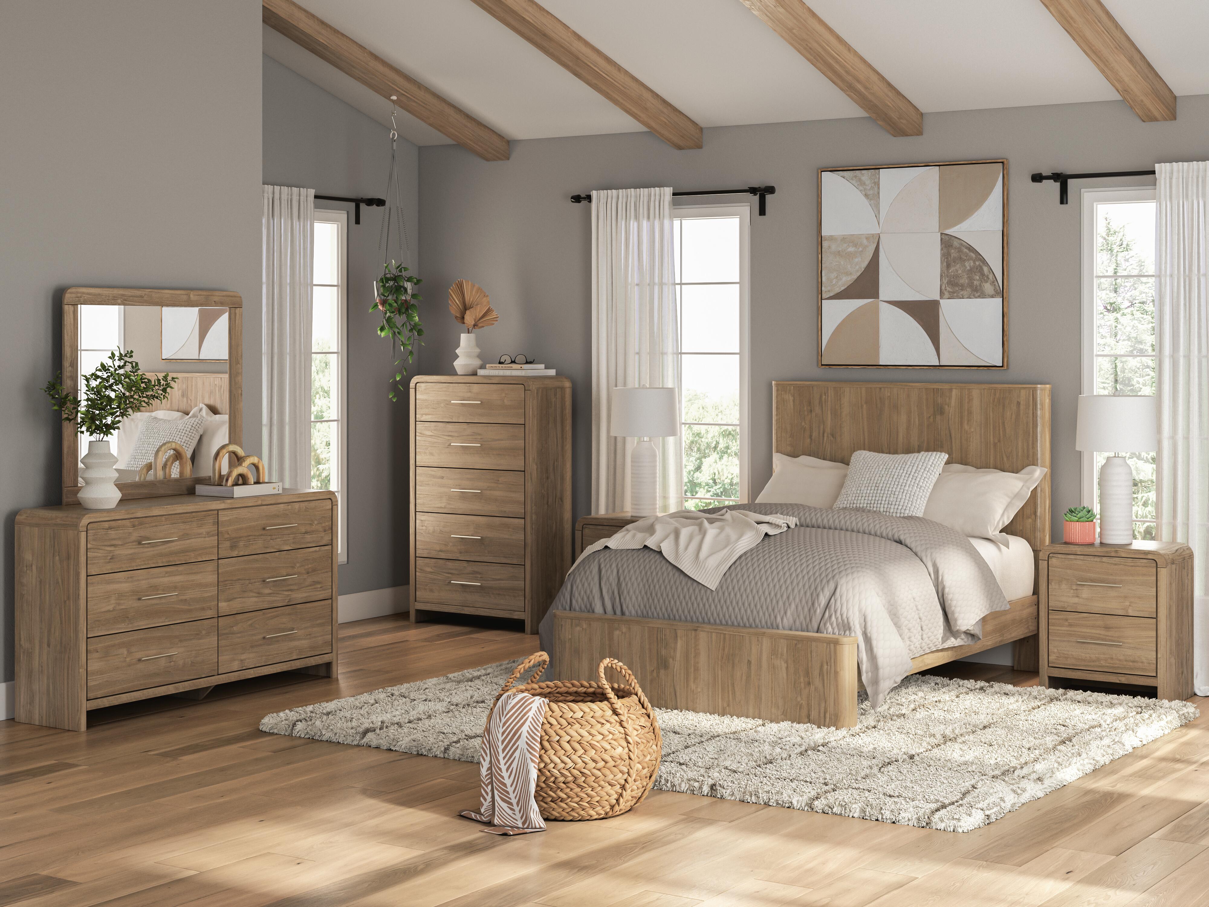 Gramburg Panel Platform Bed