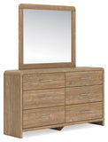 Gramburg Panel Bed, Dresser and Mirror