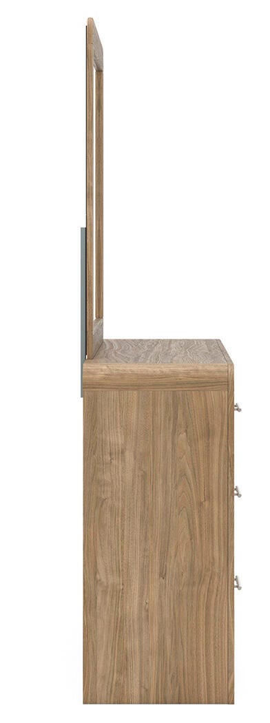 Gramburg Panel Bed, Dresser and Mirror