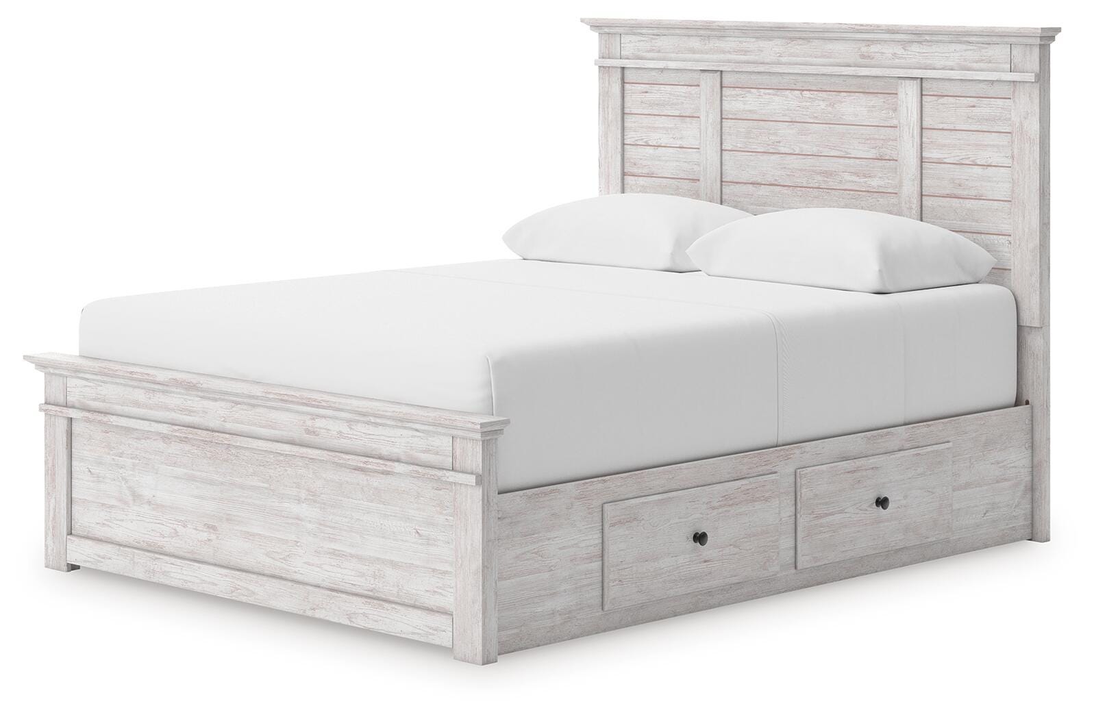 Makidern Panel Bed with Storage