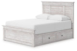 Makidern Panel Bed with Storage