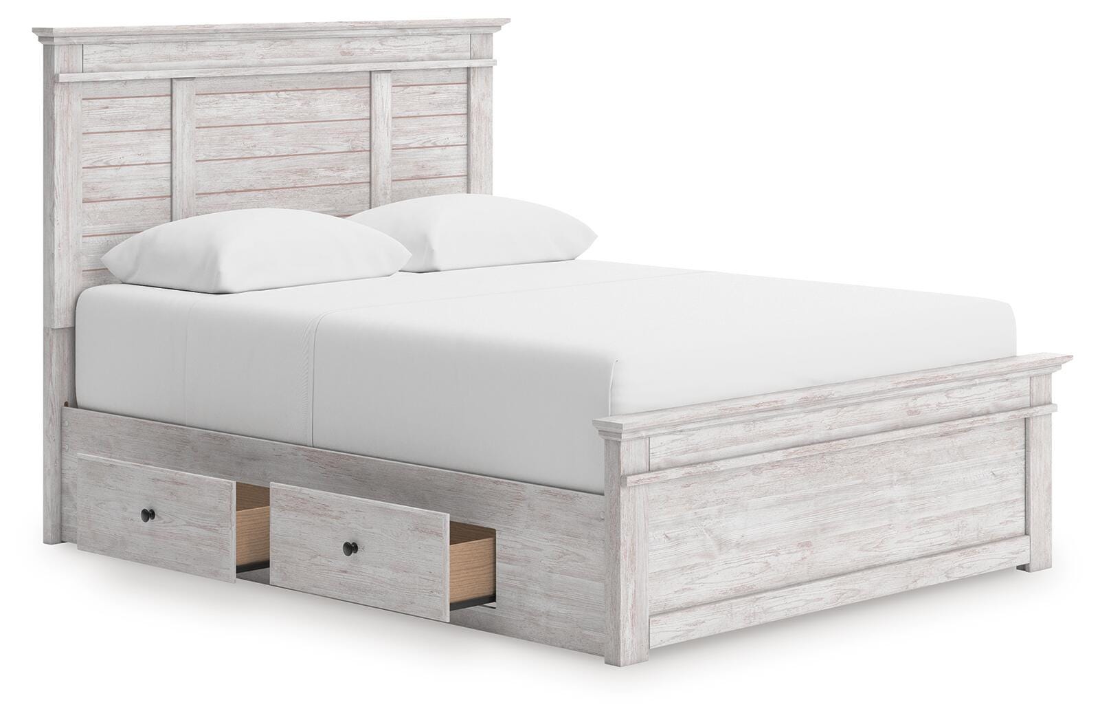 Makidern Panel Bed with Storage
