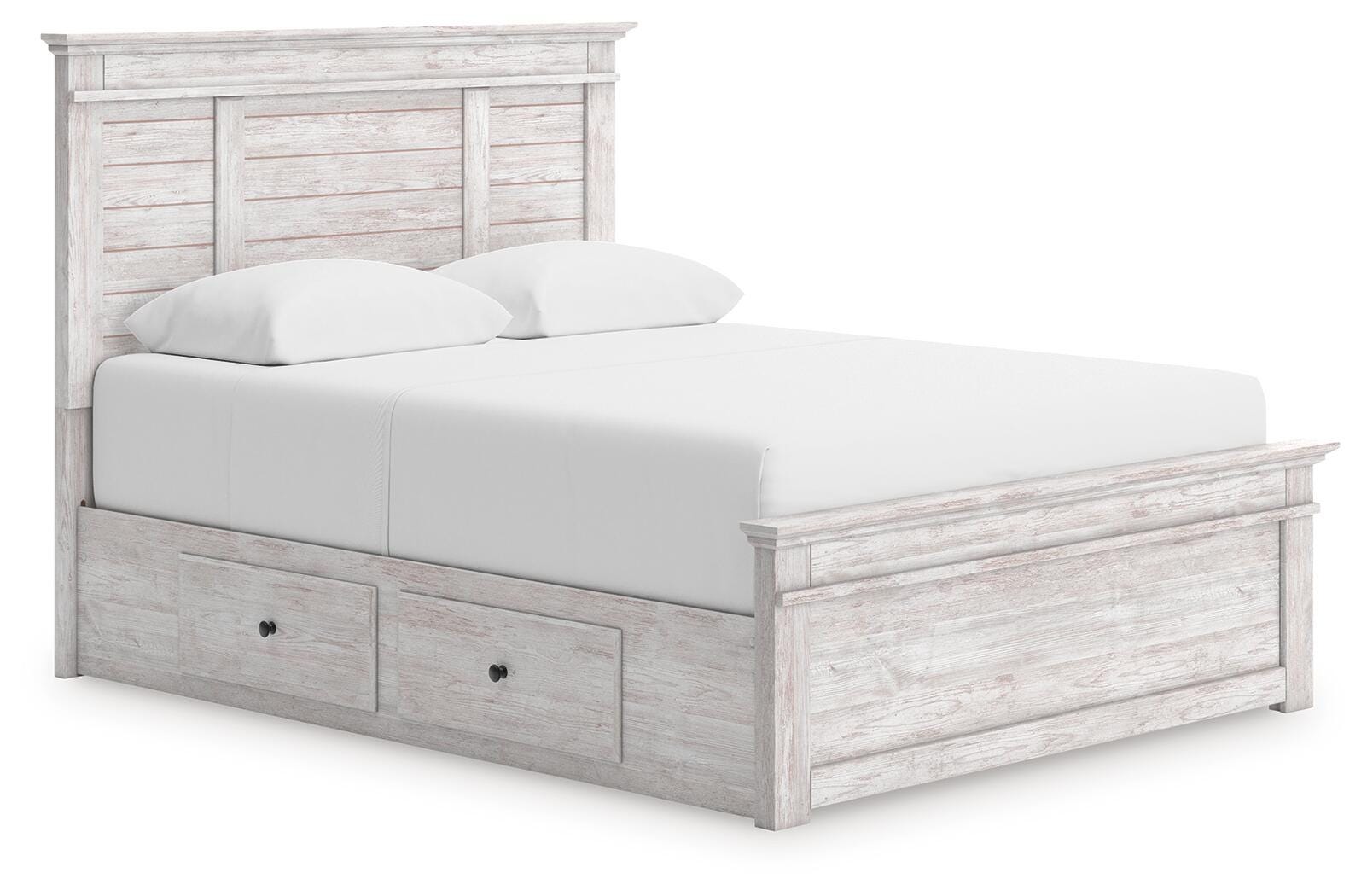 Makidern Panel Bed with Storage