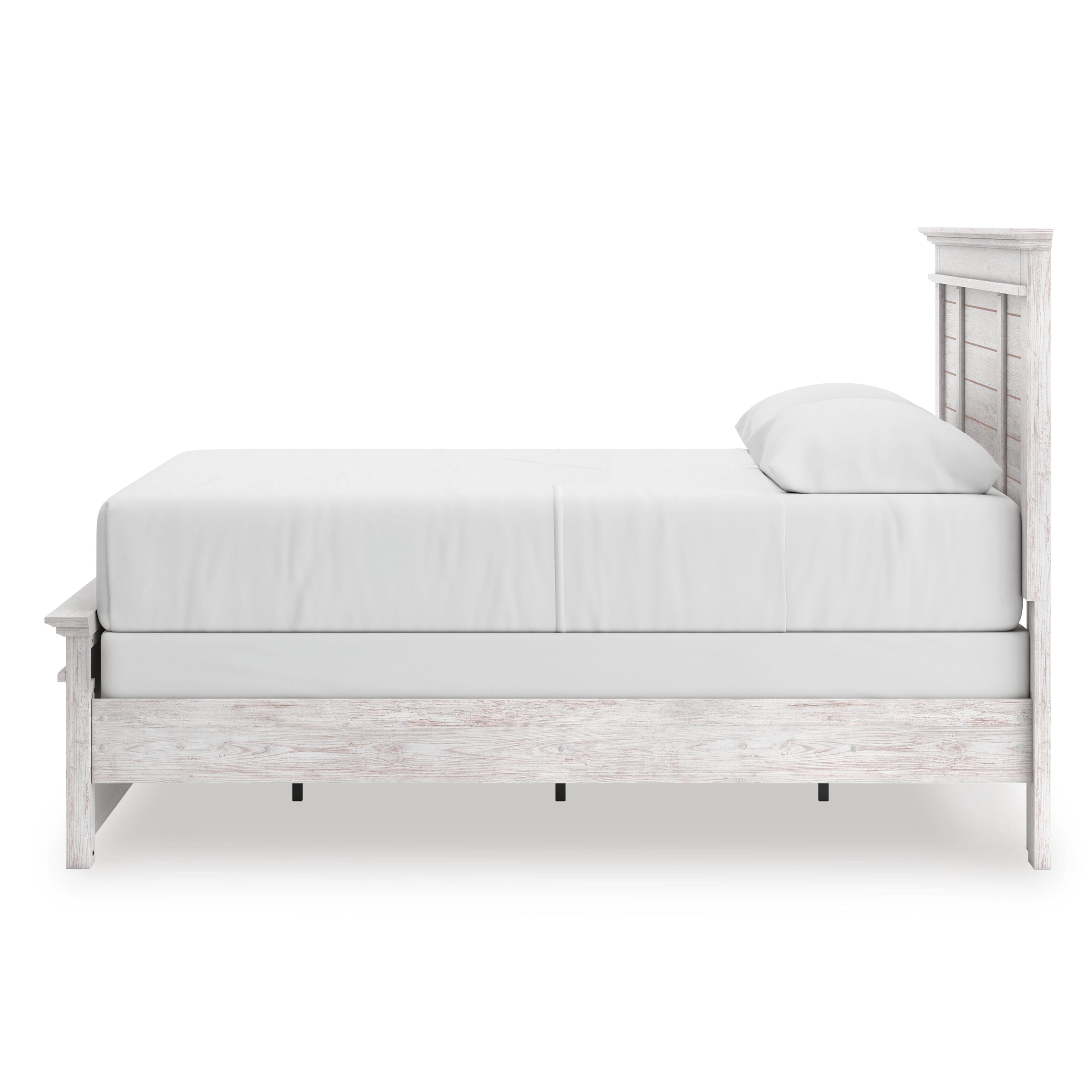 Makidern Panel Bed. Dresser, Mirror and Nightstand