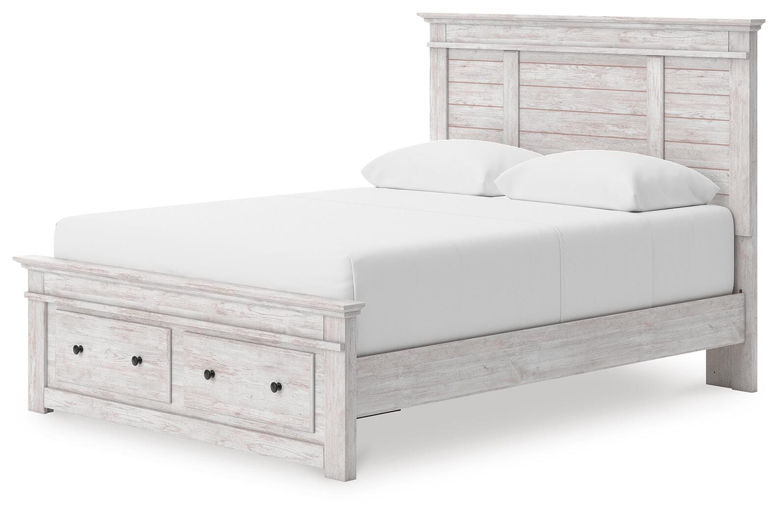 Makidern Panel Bed with Storage