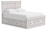 Makidern Panel Bed with Storage