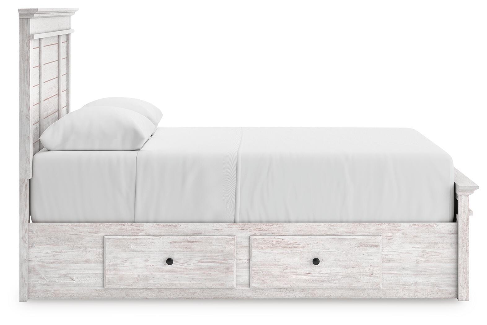 Makidern Panel Bed with Storage