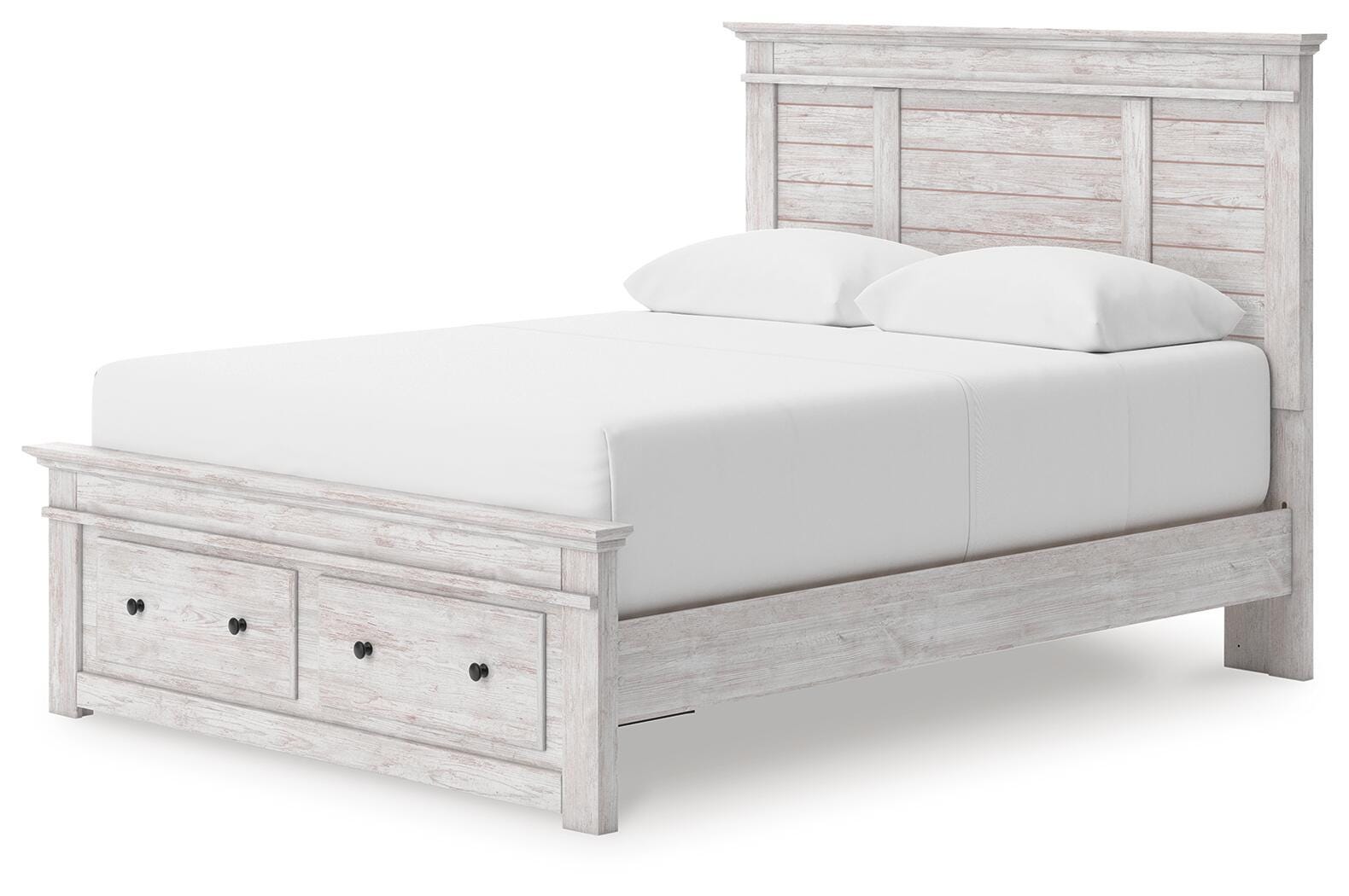 Makidern Panel Storage Bed
