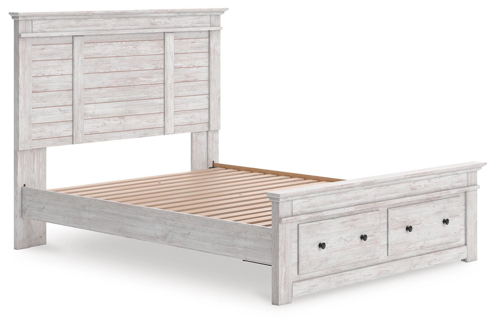 Makidern Panel Storage Bed