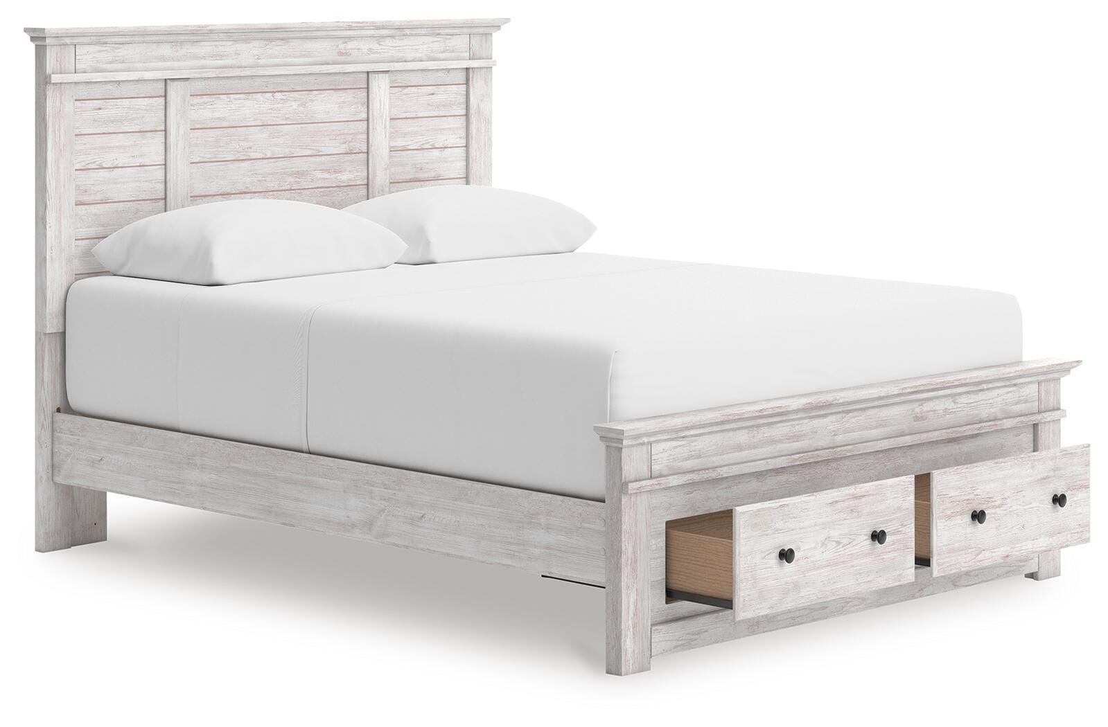 Makidern Panel Storage Bed