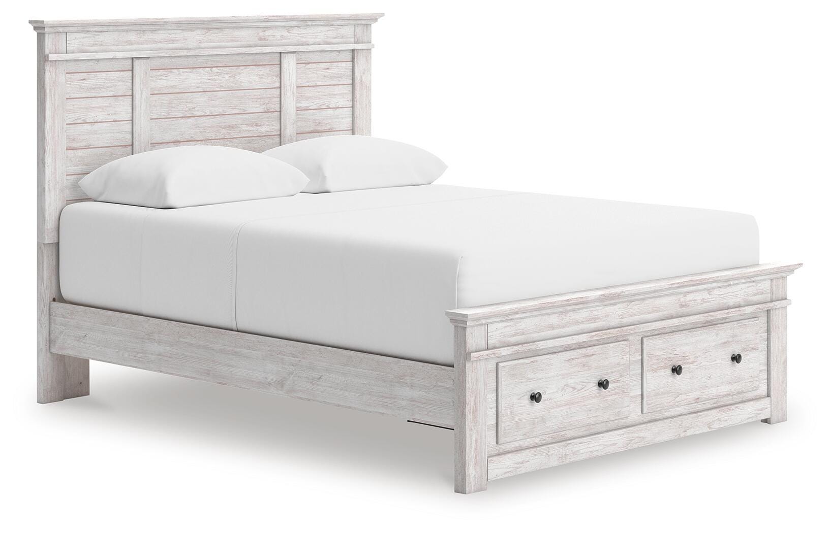Makidern Panel Storage Bed