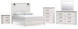 Gerridan Panel Bed, Dresser, Mirror, Chest and Nightstand
