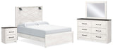 Gerridan Panel Bed, Dresser, Mirror, and Nightstand