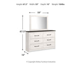Gerridan Dresser, Mirror, Chest and Nightstand