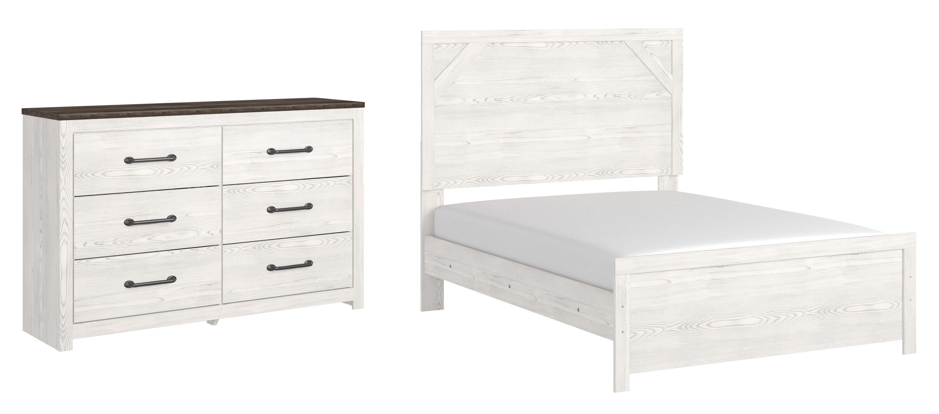 Gerridan Panel Bed with Dresser