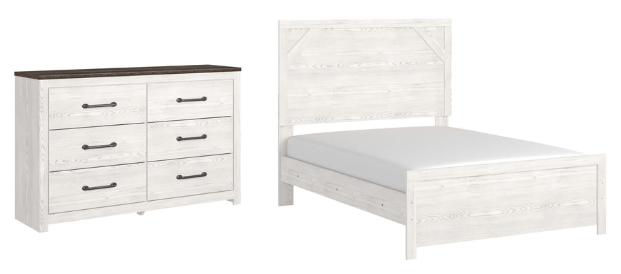 Gerridan Panel Bed with Dresser