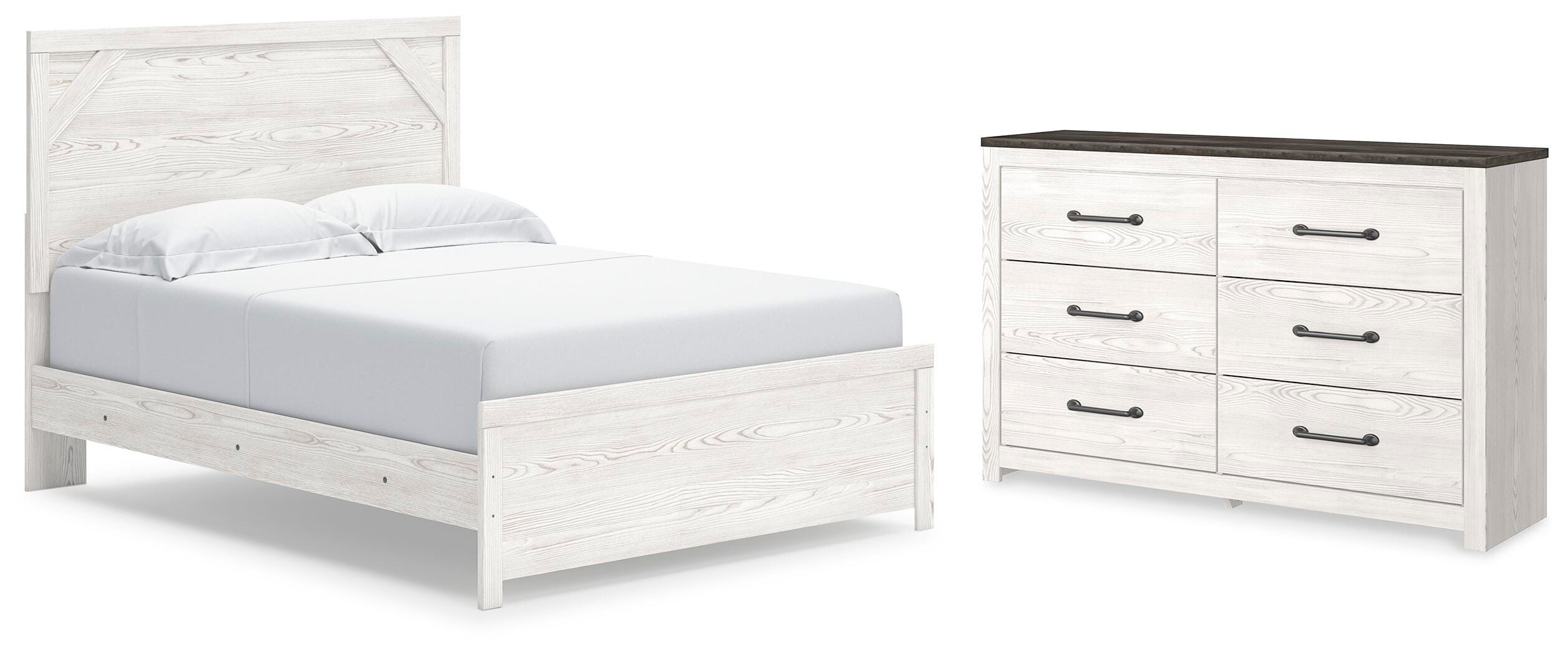 Gerridan Panel Bed with Dresser