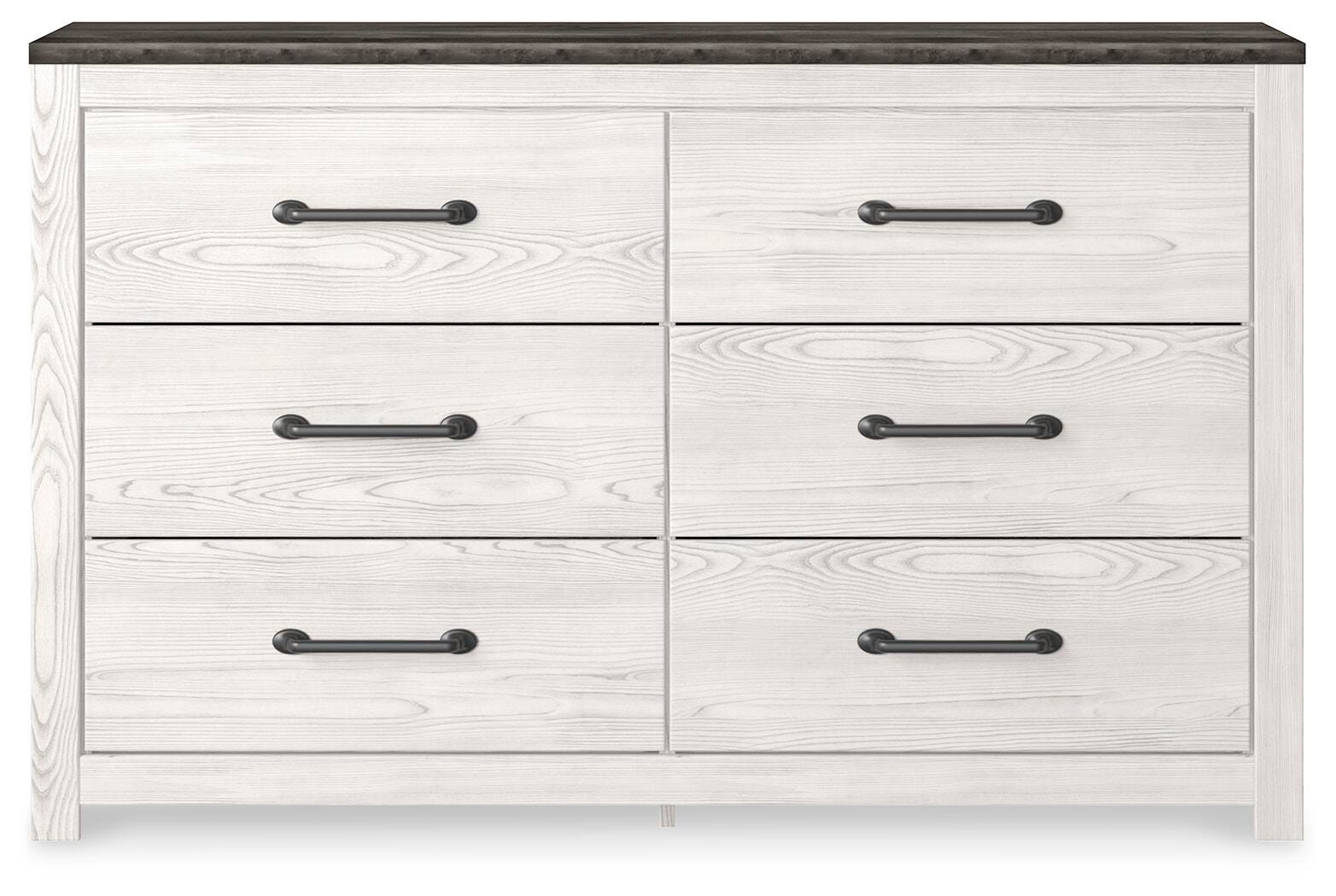 Gerridan Panel Bed, Dresser, Mirror, and 2 Nightstands