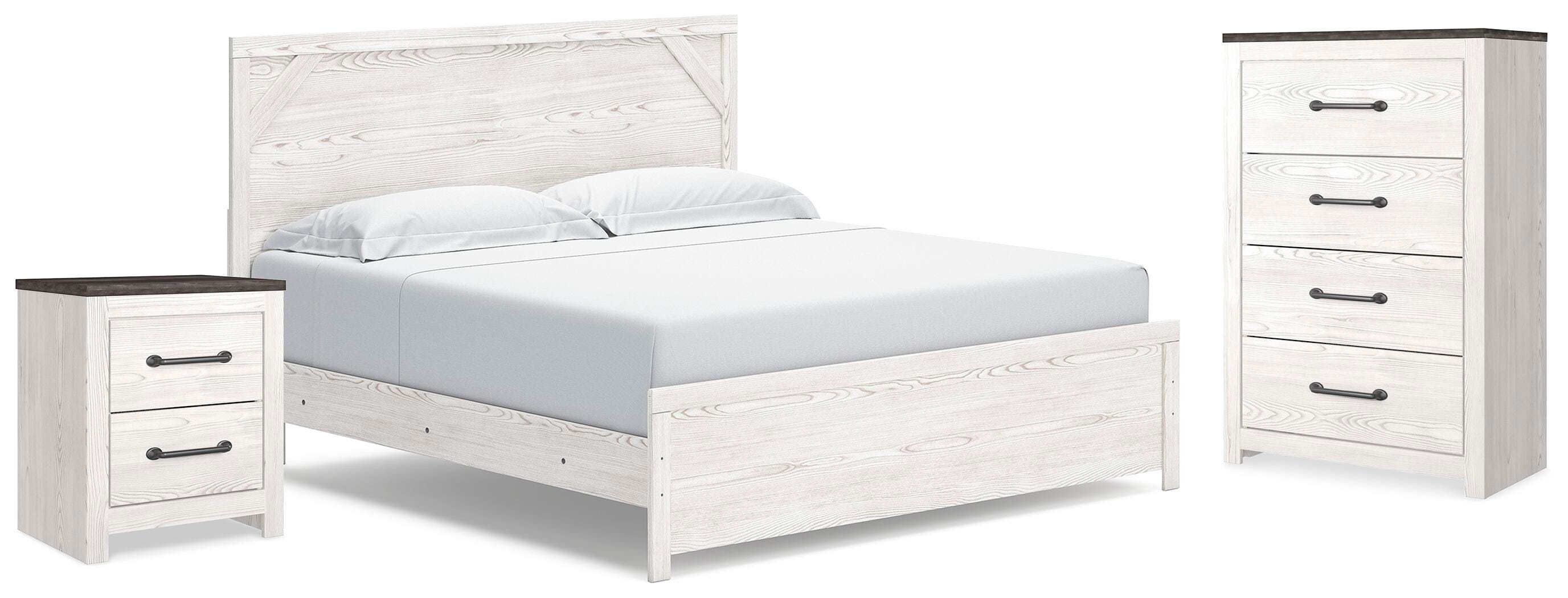 Gerridan Panel Bed, Chest and Nightstand
