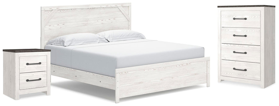 Gerridan Panel Bed, Chest and Nightstand