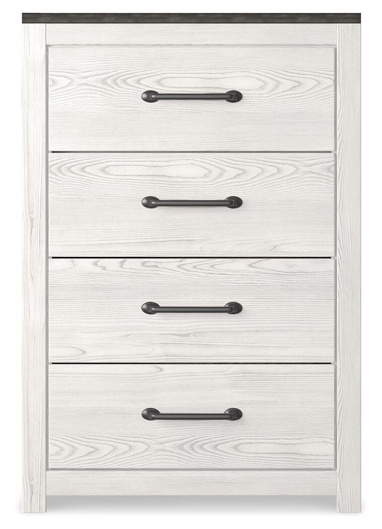 Gerridan Panel Bed, Dresser, Mirror and Chest