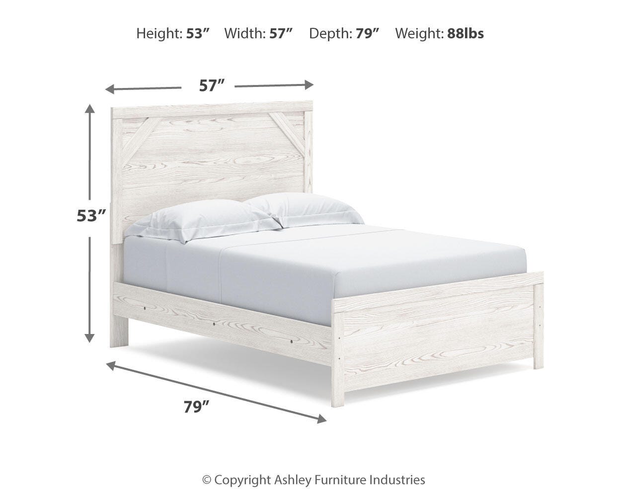 Gerridan Panel Bed, Dresser, Mirror and Nightstand