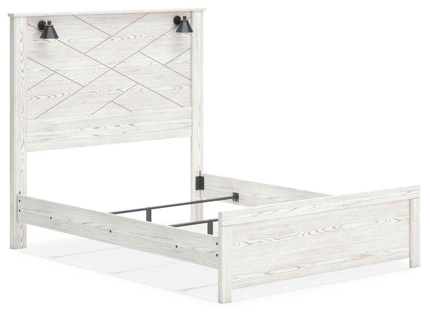 Gerridan Panel Bed, Dresser, Mirror, and Nightstand