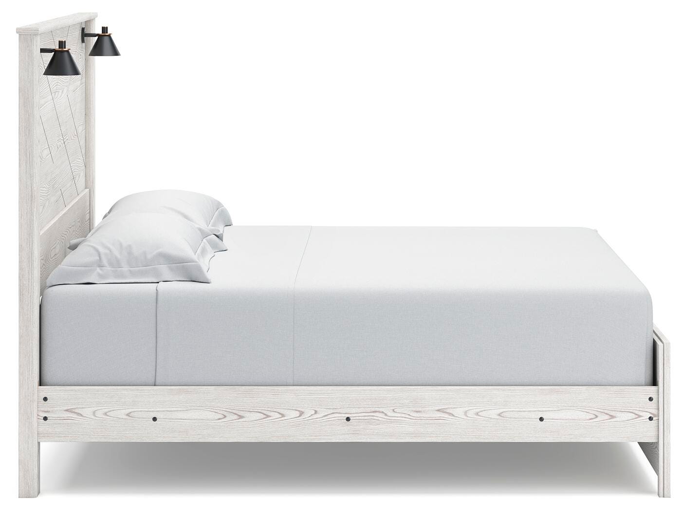 Gerridan Panel Bed with Mirrored Dresser