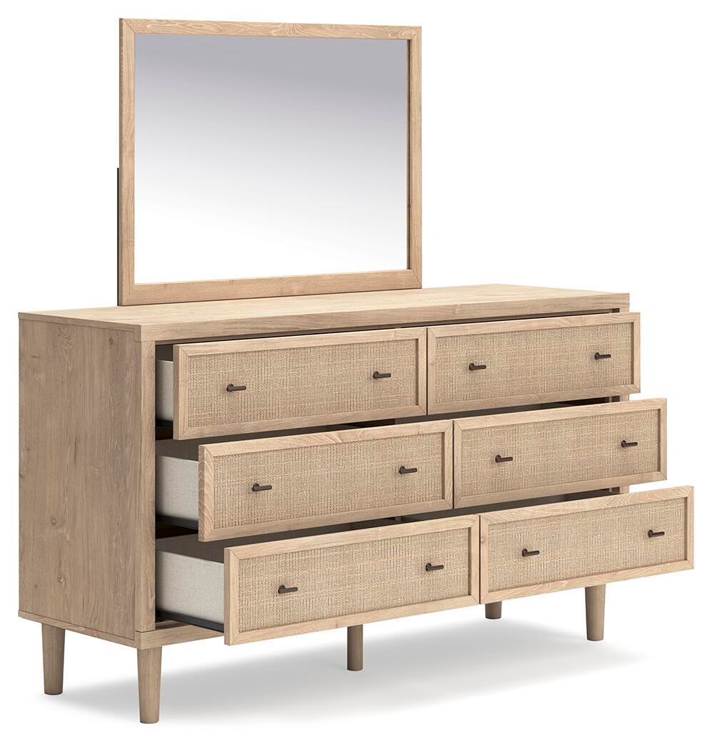 Cielden Panel Bed, Dresser, Mirror, Chest and 2 Nightstands