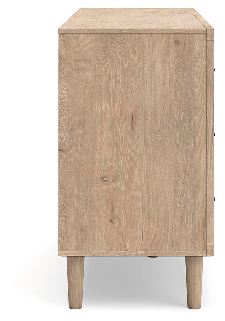 Cielden Panel Bed with Dresser and 2 Nightstands