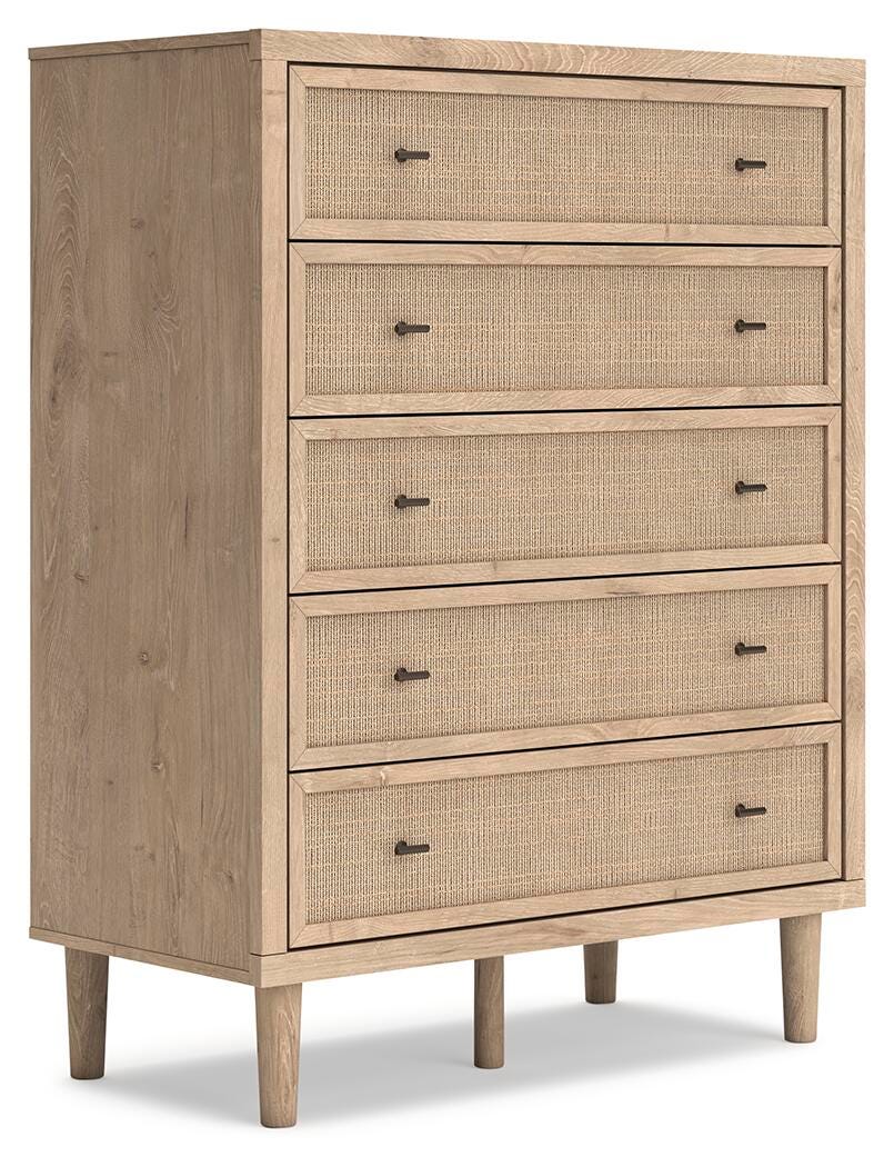 Cielden Panel Headboard, Dresser, Mirror and Chest