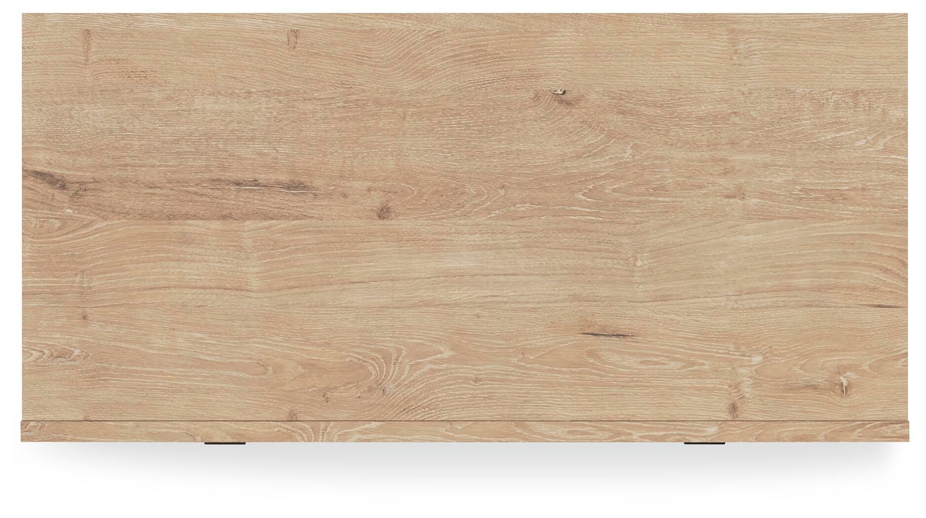 Cielden Upholstered Bed with Roll Slats, Dresser and Chest