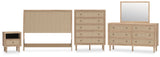 Cielden Panel Headboard, Dresser, Mirror, Chest and Nightstand