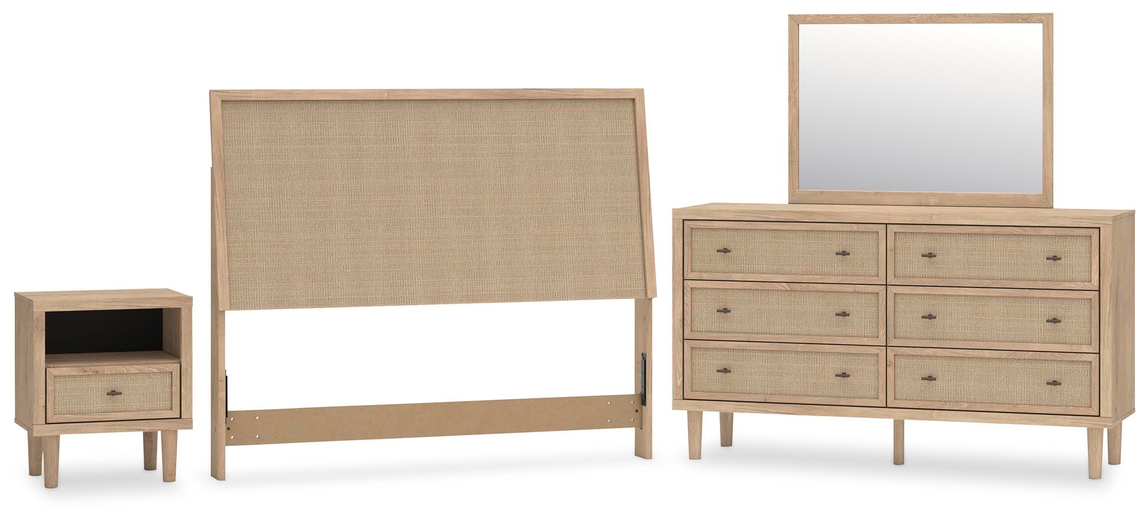 Cielden Panel Headboard, Dresser, Mirror and Nightstand