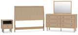 Cielden Panel Headboard, Dresser, Mirror and Nightstand