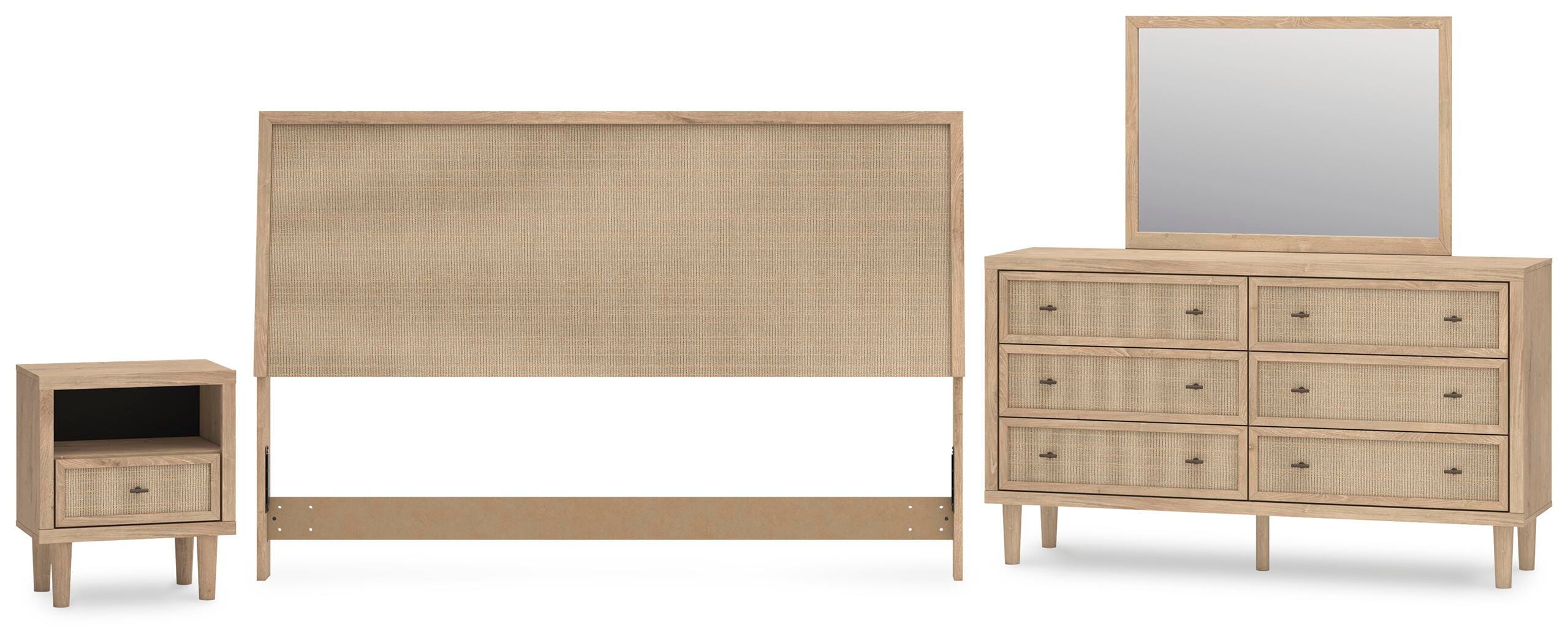 Cielden Panel Headboard, Dresser, Mirror and Nightstand