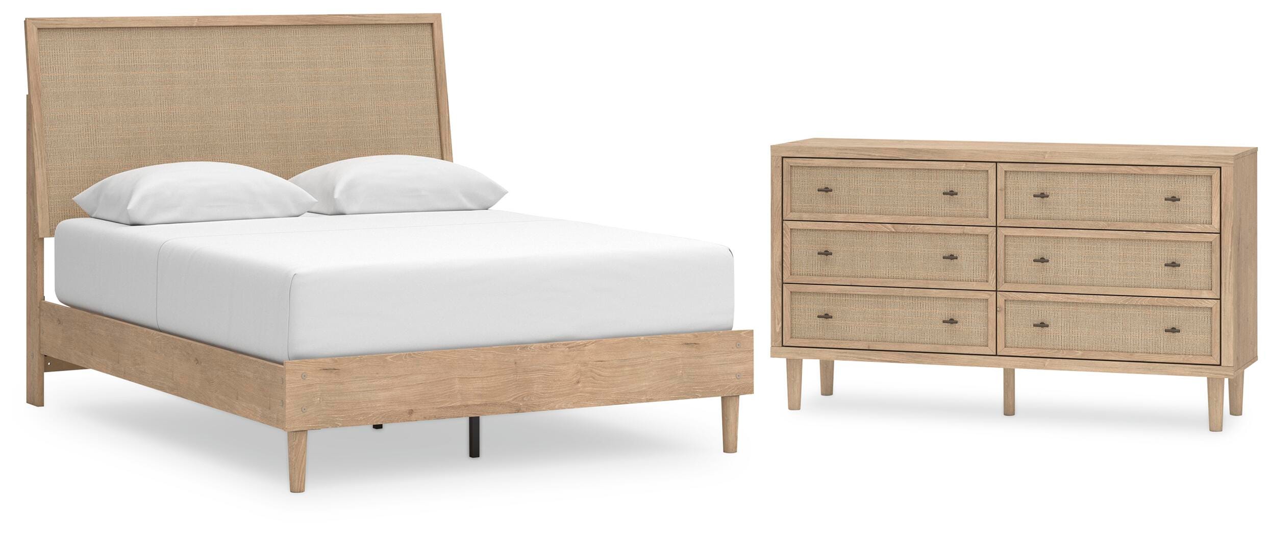 Cielden Panel Bed and Dresser