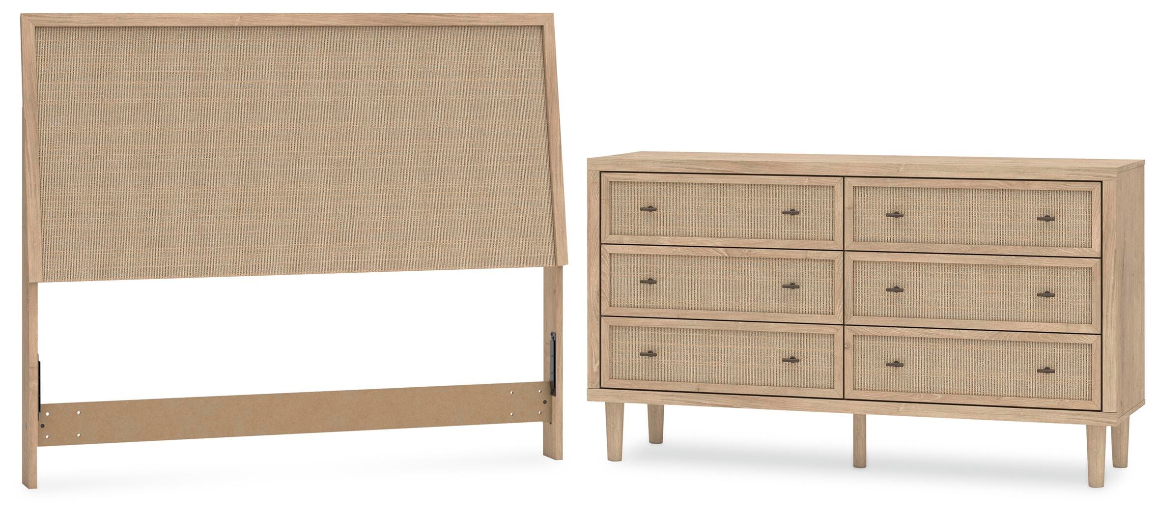 Cielden Panel Headboard and Dresser