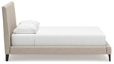 Cielden Upholstered Bed, Dresser and 2 Nightstands