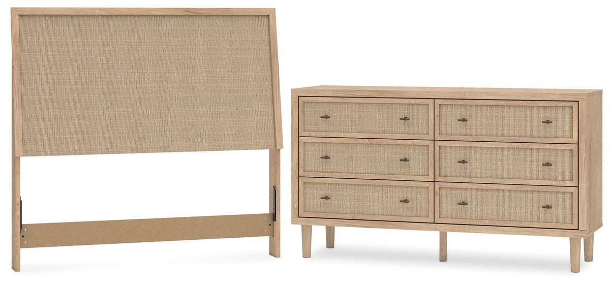 Cielden Panel Headboard and Dresser
