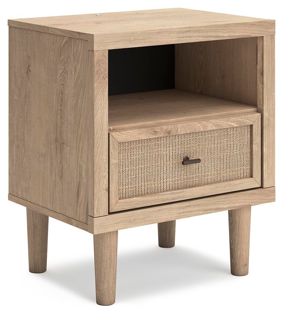 Cielden Panel Headboard and 2 Nightstands